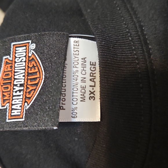 NWT Harley-Davidson Jamacia Black Short Sleeve Tee - Picture 6 of 8
